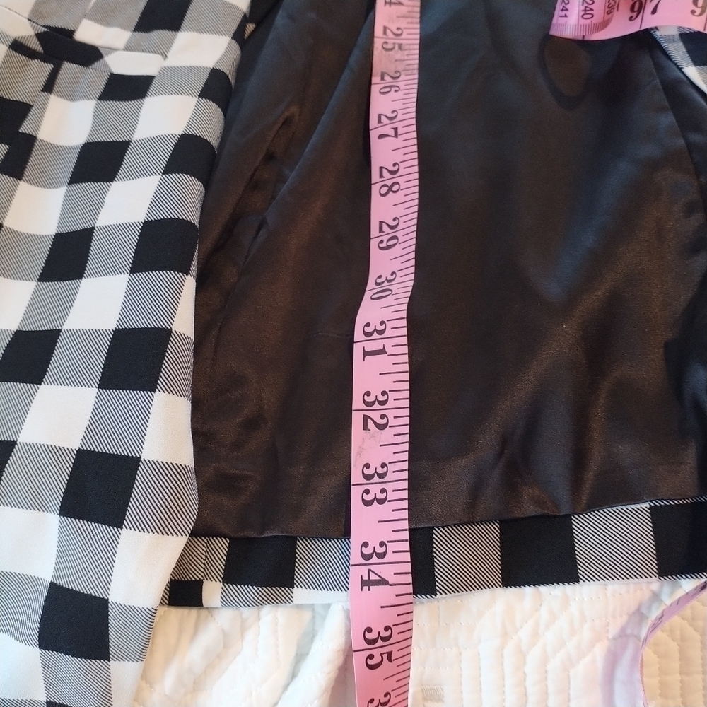 TORRID Studio Crepe Classic Shawl Collar Blazer Retro Gingham Torrid 6X US 30 - Picture 8 of 13